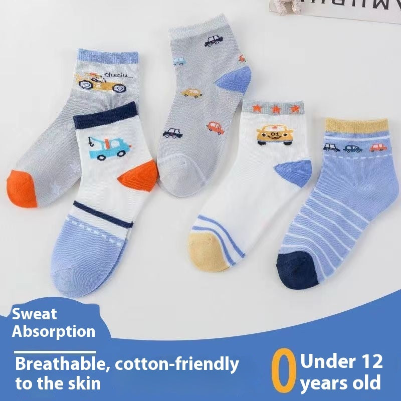 Mid-calf All-match Socks For Boys And Girls