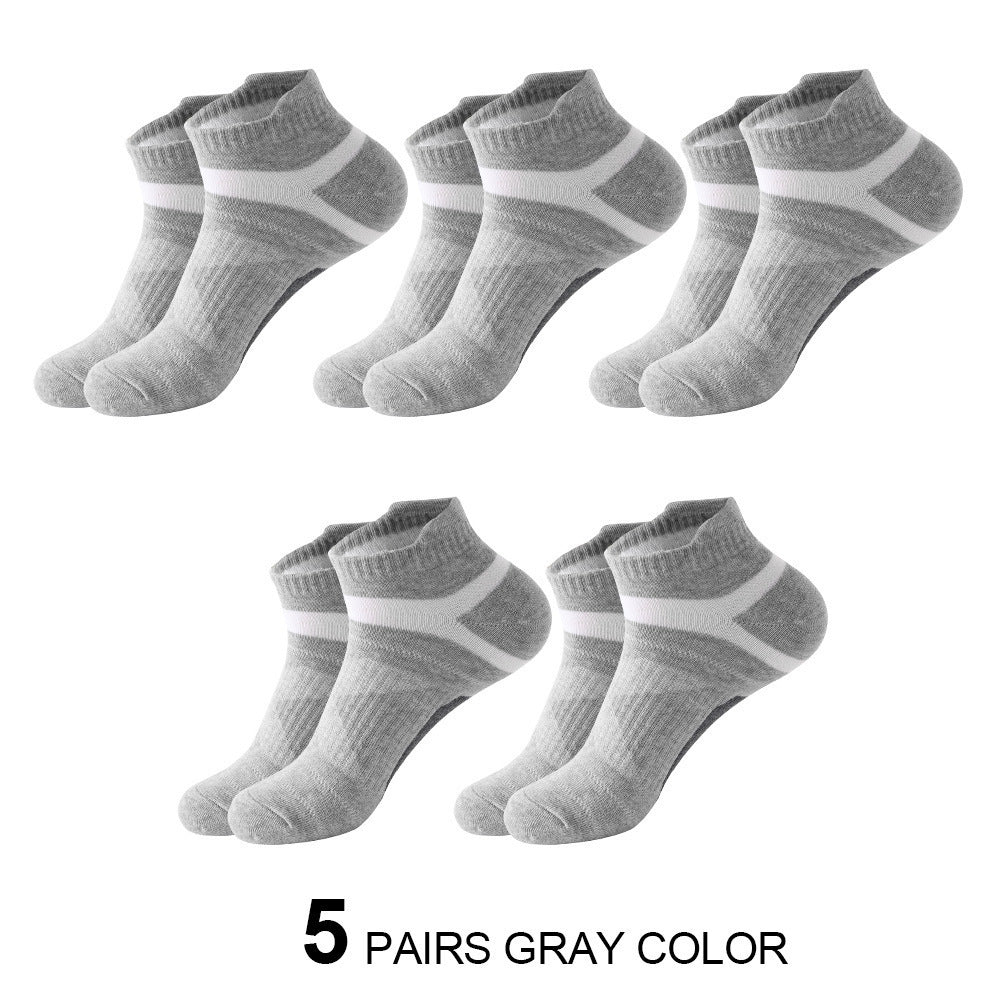 Men's Summer Thin Fashion Color Matching Socks