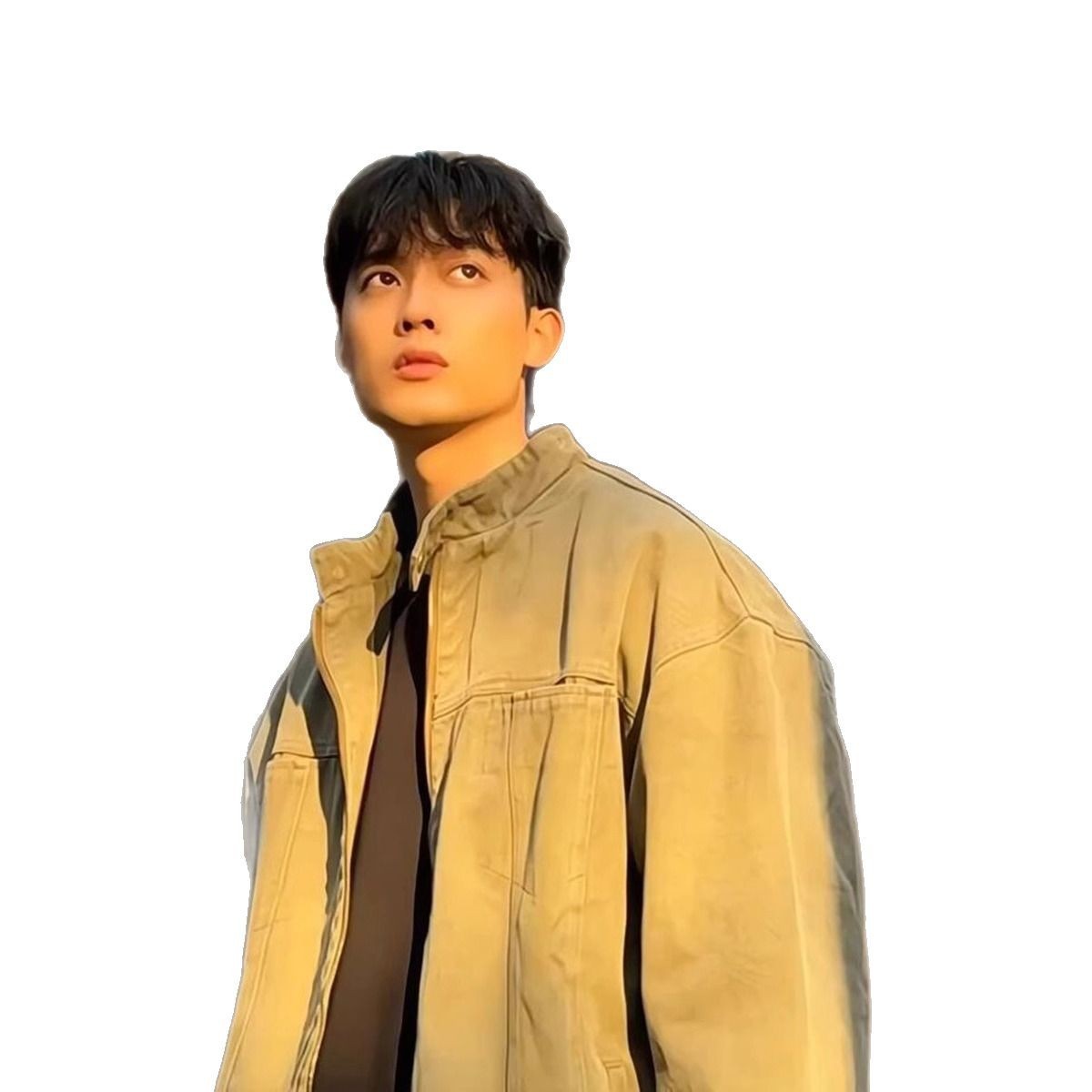 Stand Collar Overalls Jacket Men's Spring Fashion Brand Loose Leisure All-matching Jacket