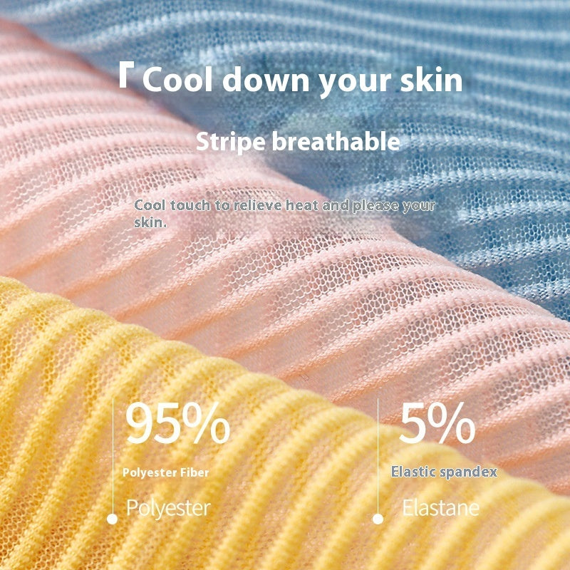 Mesh Underwear Men's Ice Silk Boys Boxer