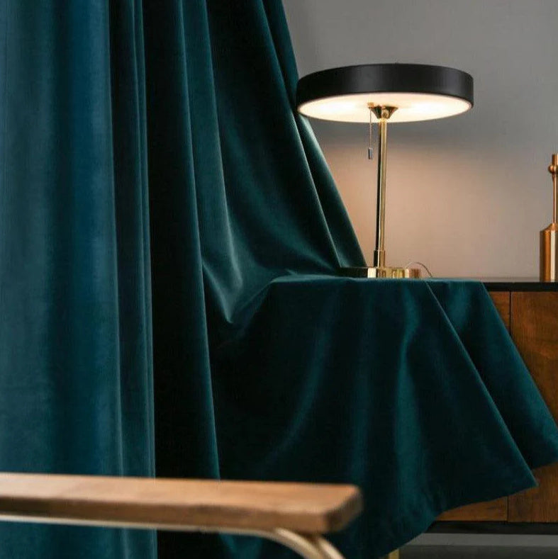 Full Shading Australian Wool Plush Curtain Insulation Velvet Non-inverted Velvet Finished Product