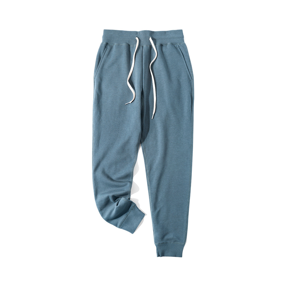 American Knitting Casual Loose Sanitary Trousers Made Of Terry Cloth