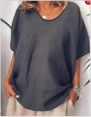 Loose Short Sleeves T-shirt Women Summer Tops Nipaaj
