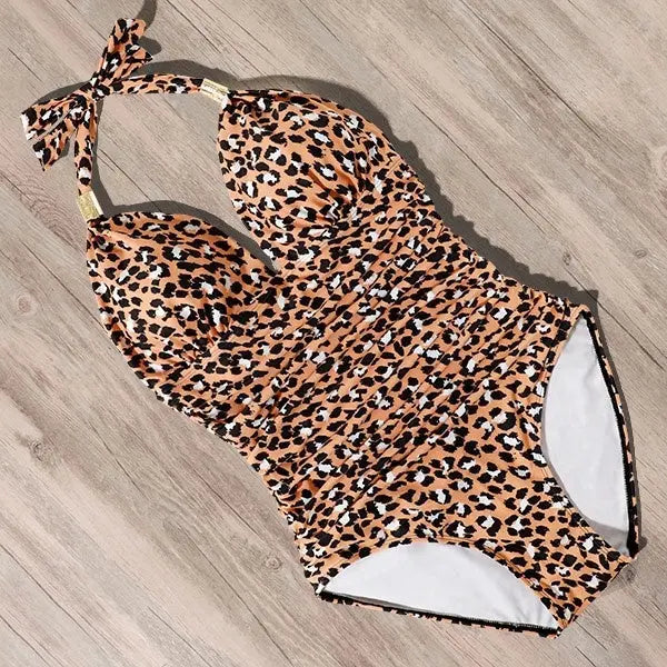 Swimming Suit Bikini swimwear Swimsuit Women Retro Stripe null
