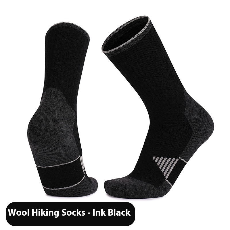 Men's And Women's Warm Wool Knee-high Sports Socks