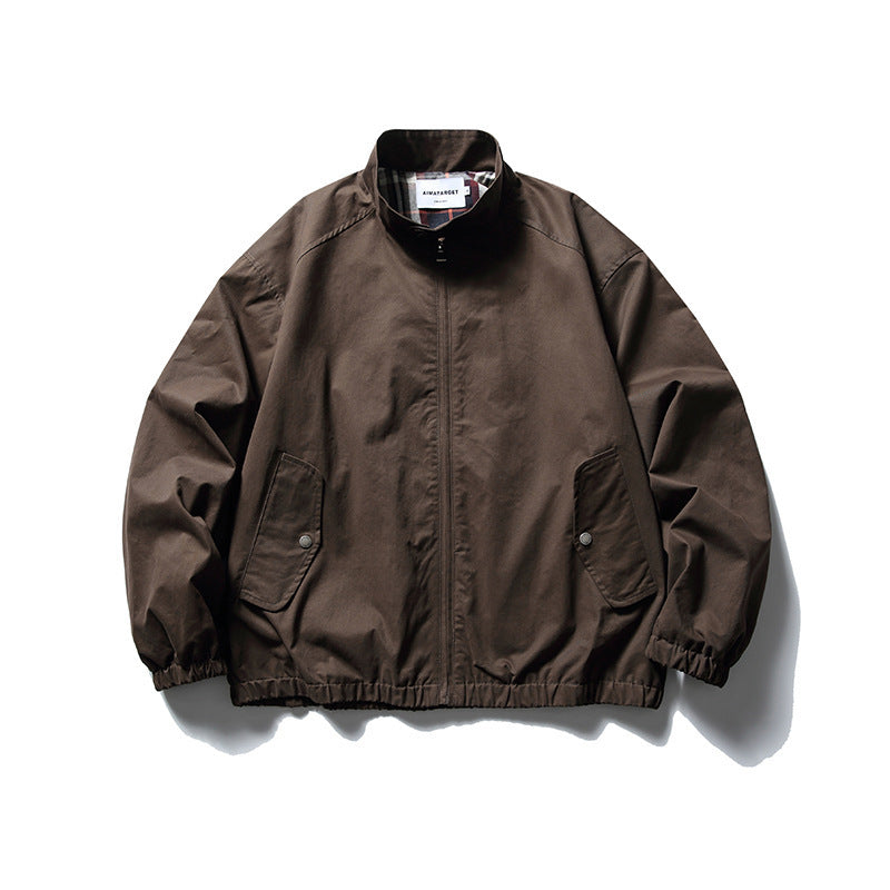 Japanese Outdoor Stand-up Collar Casual Jacket