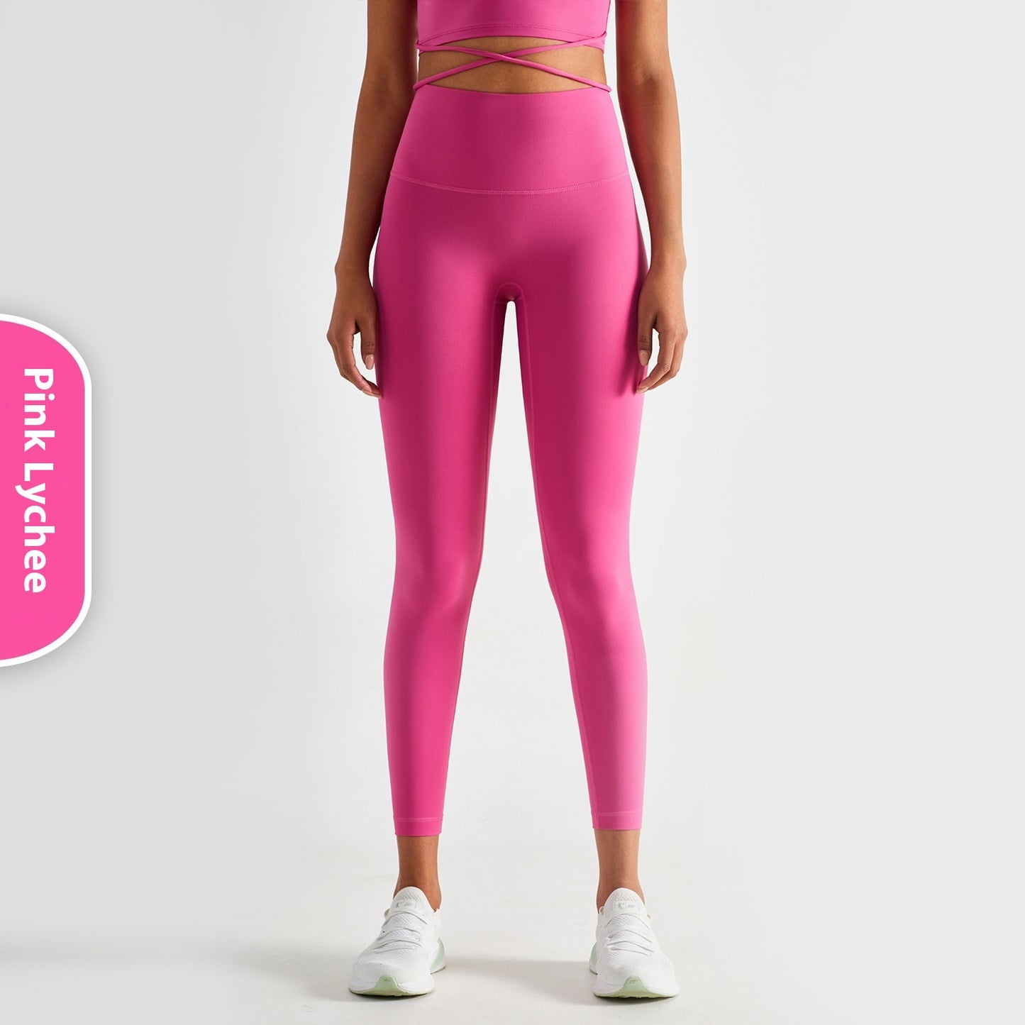 Skinny Peach Hip Raise High Waist Nude Feel Yoga Pants