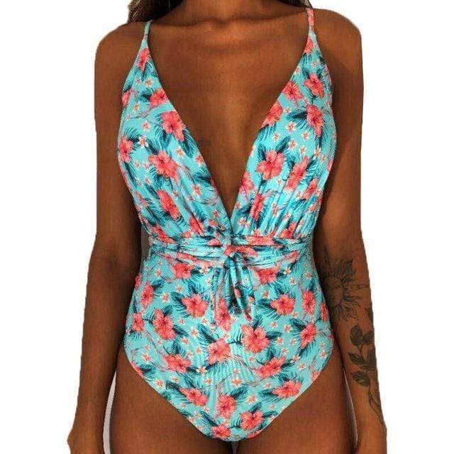 Sexy One-piece Slim Swimming Suit