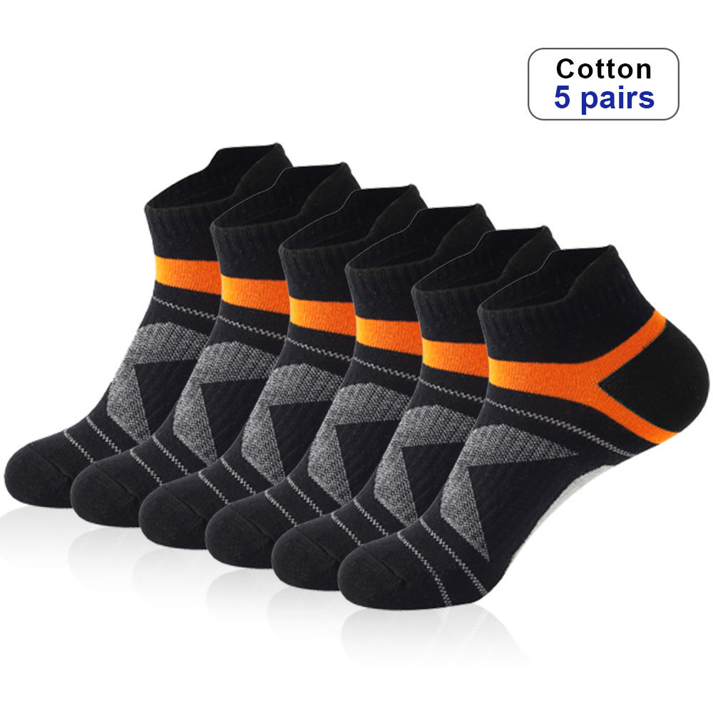 Men's Summer Thin Fashion Color Matching Socks