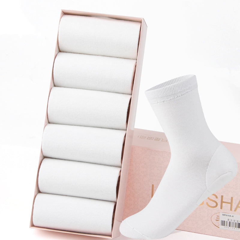 Ladies Silicone Moisturizing Cleft Foot Socks