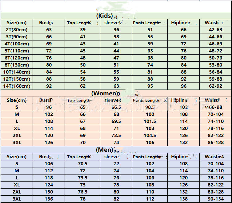 Christmas Printed Homewear Deer Pattern Parent-child Suit