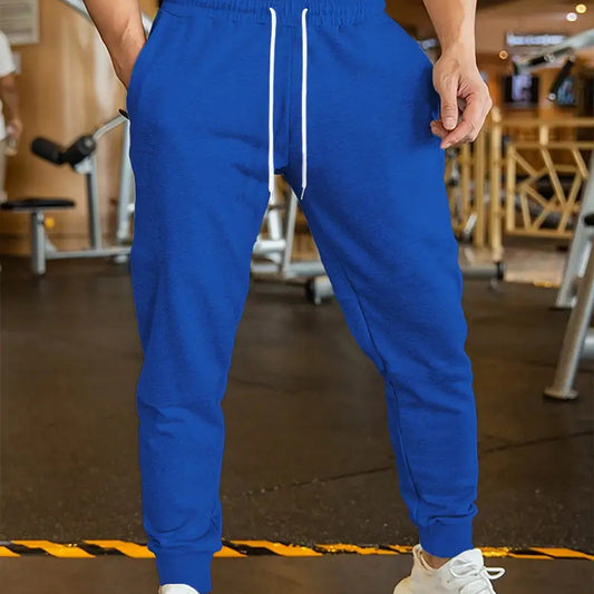 Linen Leisure Trousers Men's Elastic Lace Thin