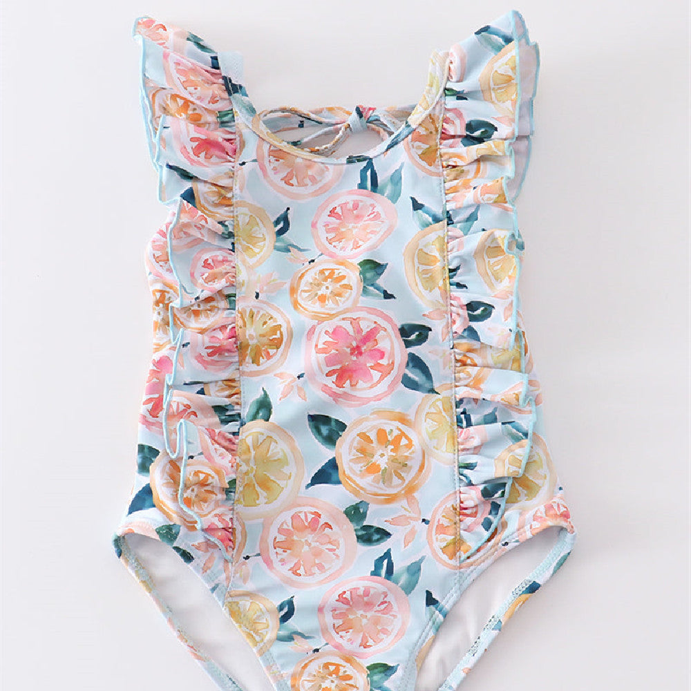 Girl's One-piece Swimming Suit