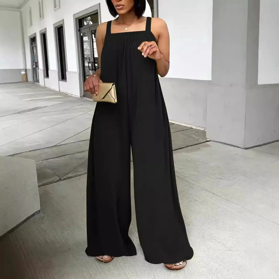 Women's Casual Wide-leg Jumpsuit null