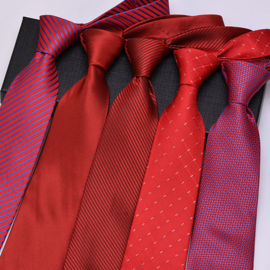 Men's Formal Wear Red Zipper Type Hand Style