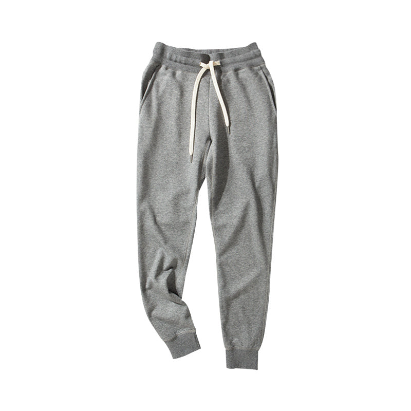American Knitting Casual Loose Sanitary Trousers Made Of Terry Cloth
