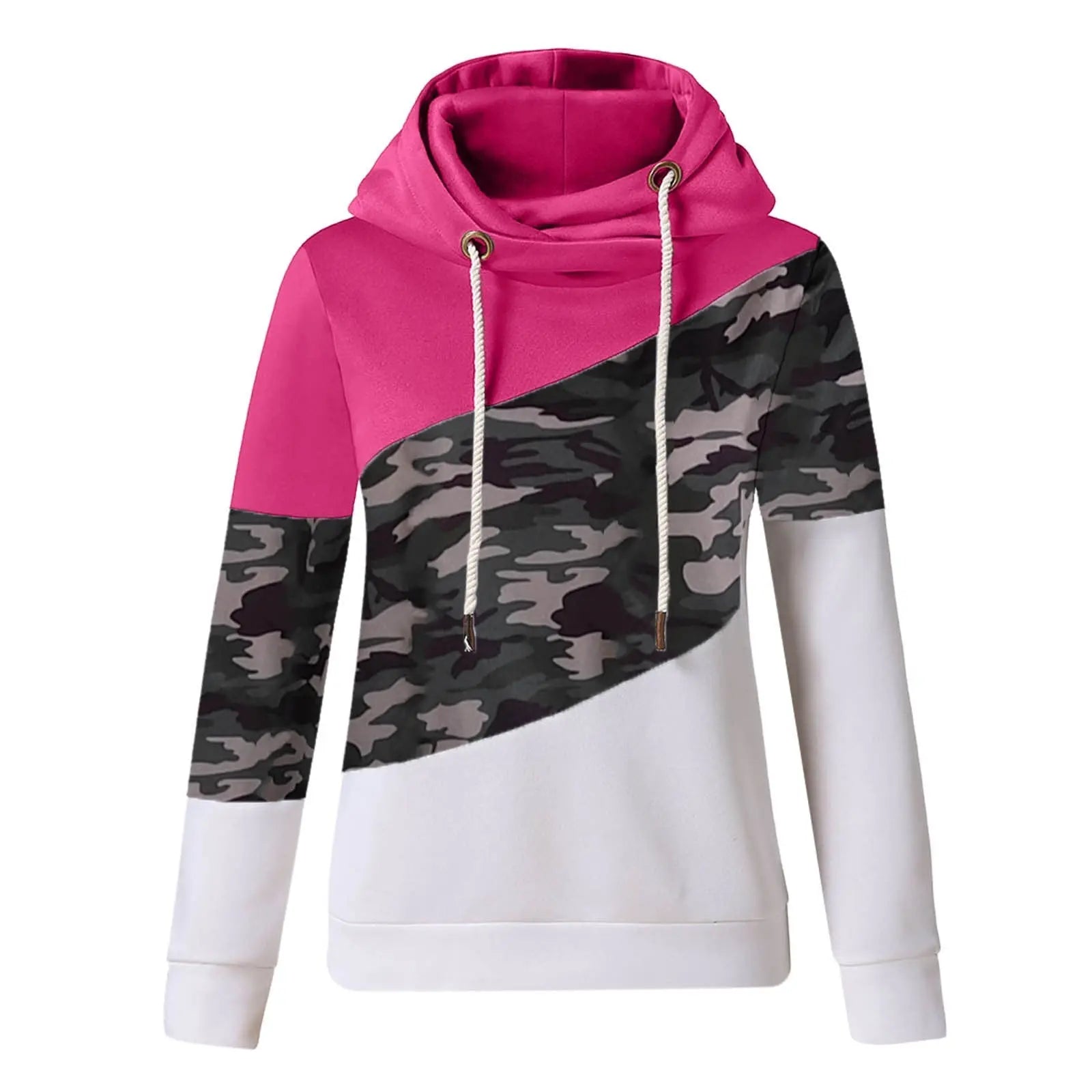 Hoodies Women Camouflage hoodie Sweatshirt Nipaaj