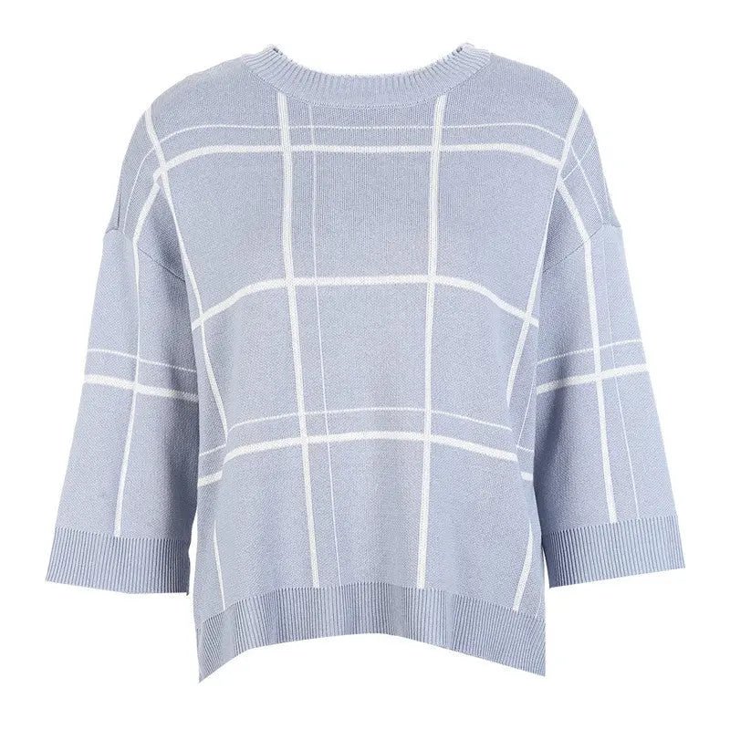 Loose small fragrance style pullover sweater Nipaaj