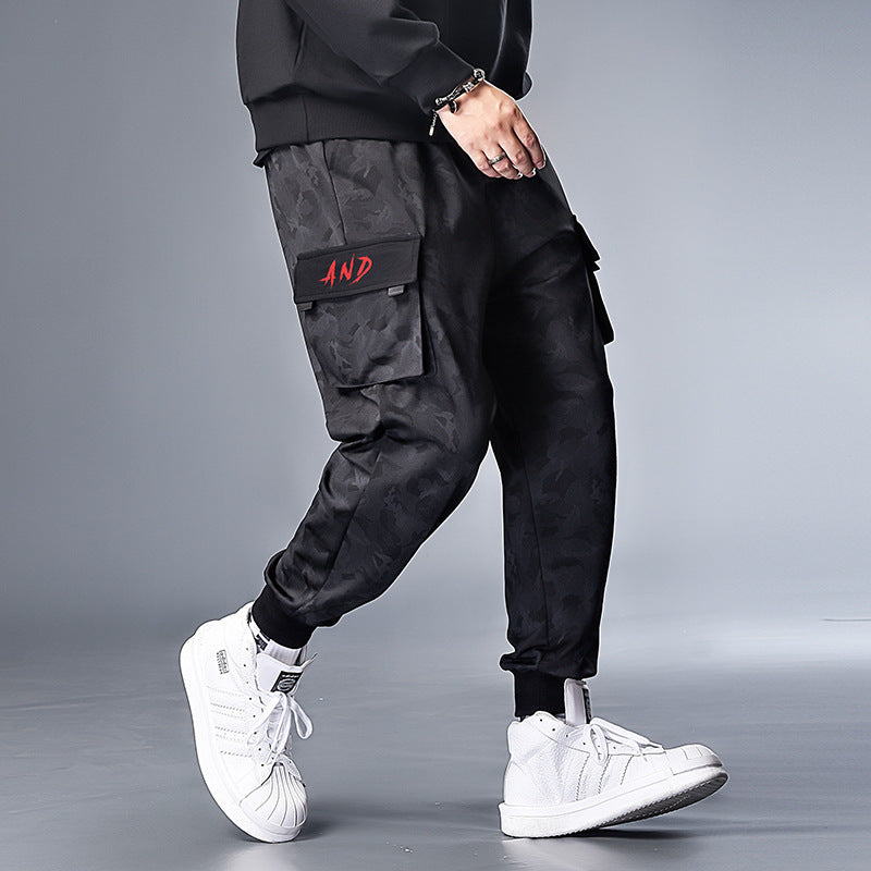 Men's Loose Sports Pants Plus Fat