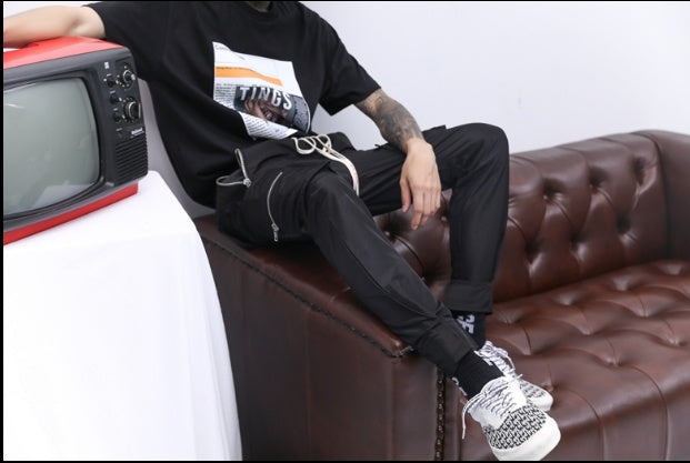 Men's Leisure And Comfortable Sports Sticky Trousers