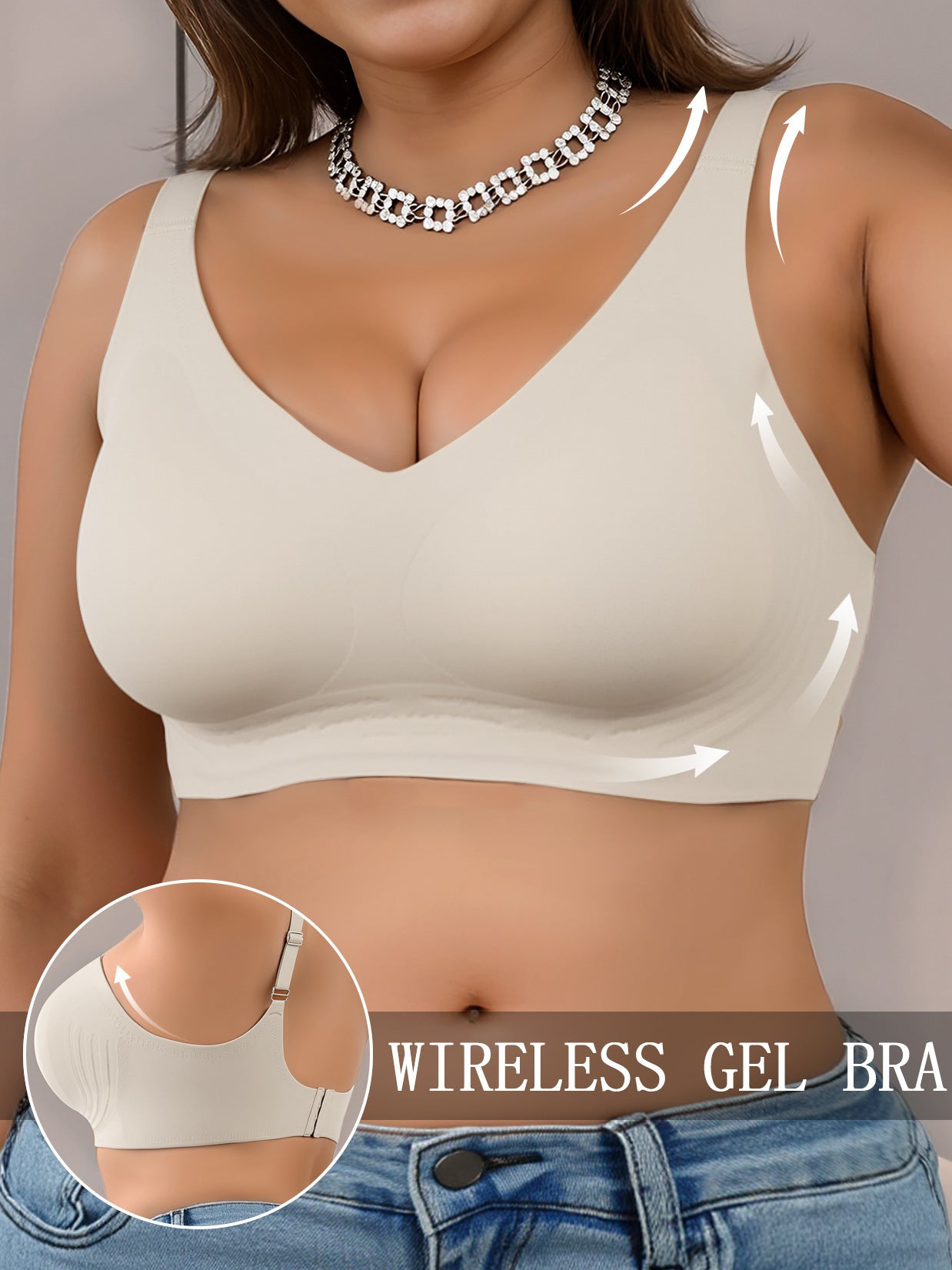 Women's Solid Color Simple Soft Support Seamless Underwear