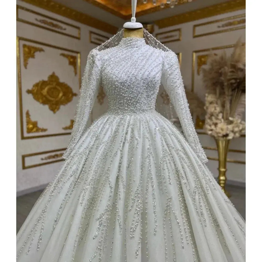 Bride Owner Wedding Dress Trailing Wedding Pettiskirt Nipaaj
