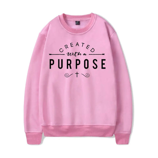 Letter print fleece sweater women Nipaaj