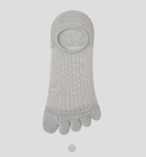 Modal Cotton Five-finger Ultra-thin Breathable Boat Socks