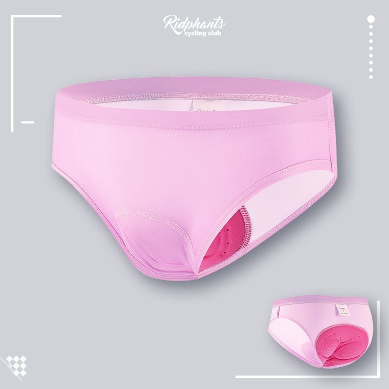 Women's Riding Sports Underwear Thickened Silicone Cushion
