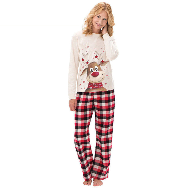 Fashionable Parent-child Sleepwear And Home Clothes Two-piece Set