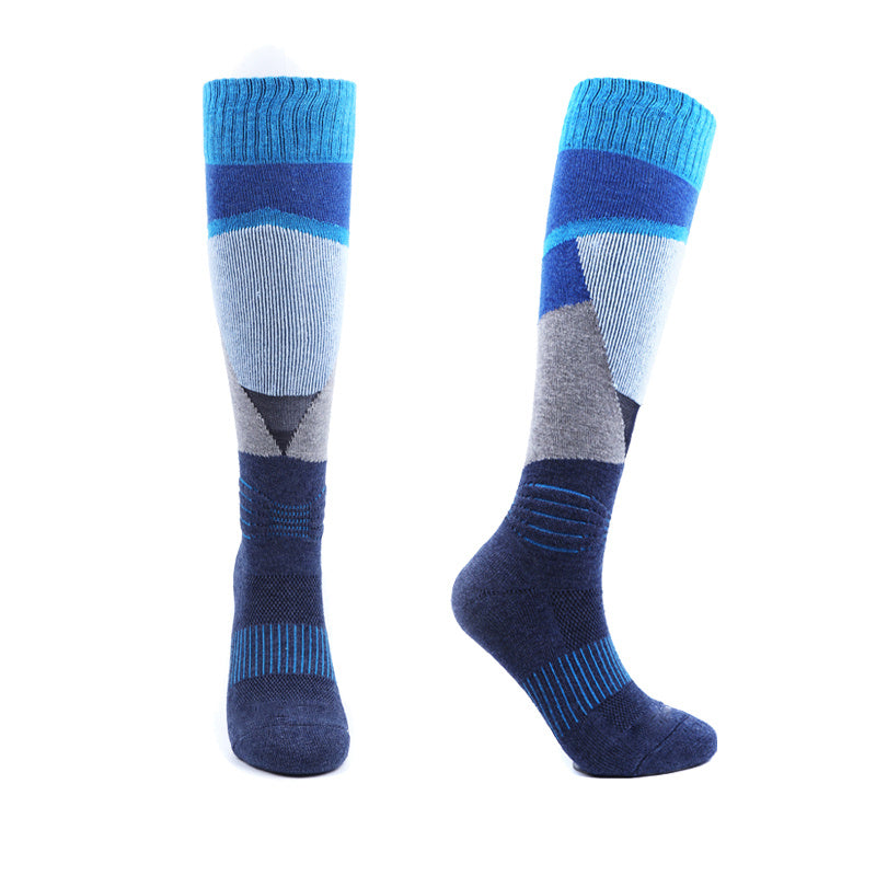 Outdoor Cycling Warm High Wool Padded Couple Socks