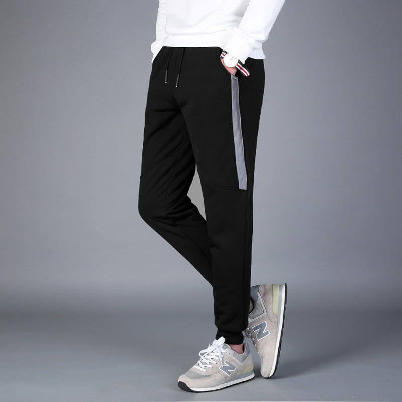 Lamb cashmere beam pants