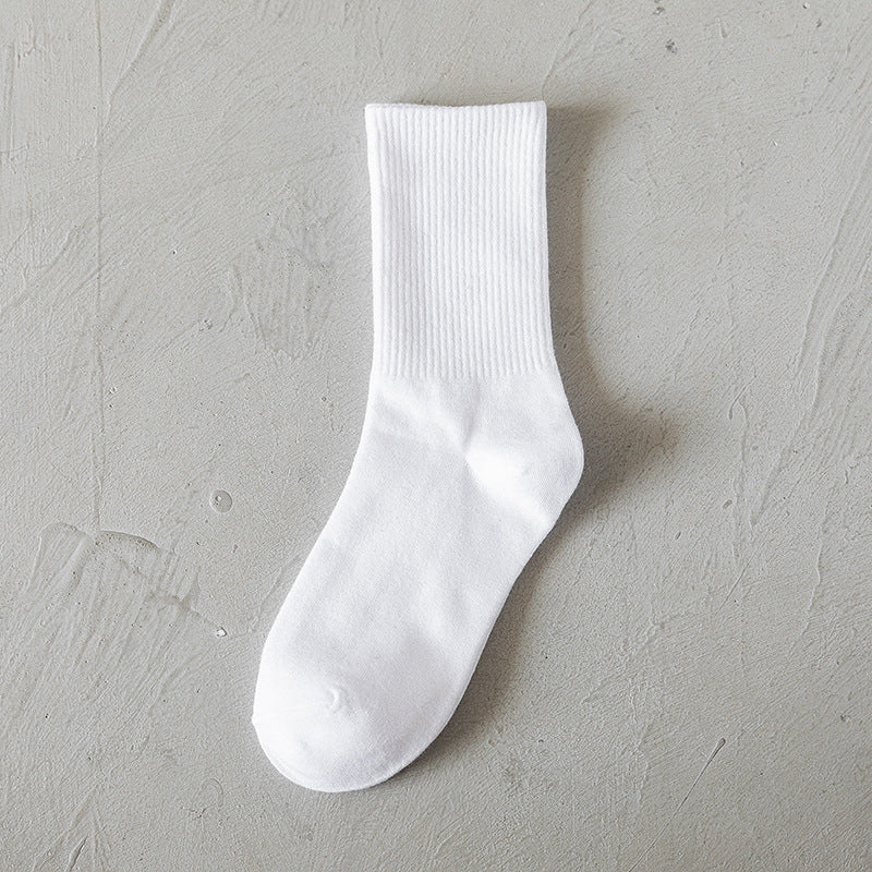 Women's Autumn And Winter Cartoon Illustration Japanese Style Mid-calf High Length Cotton Socks