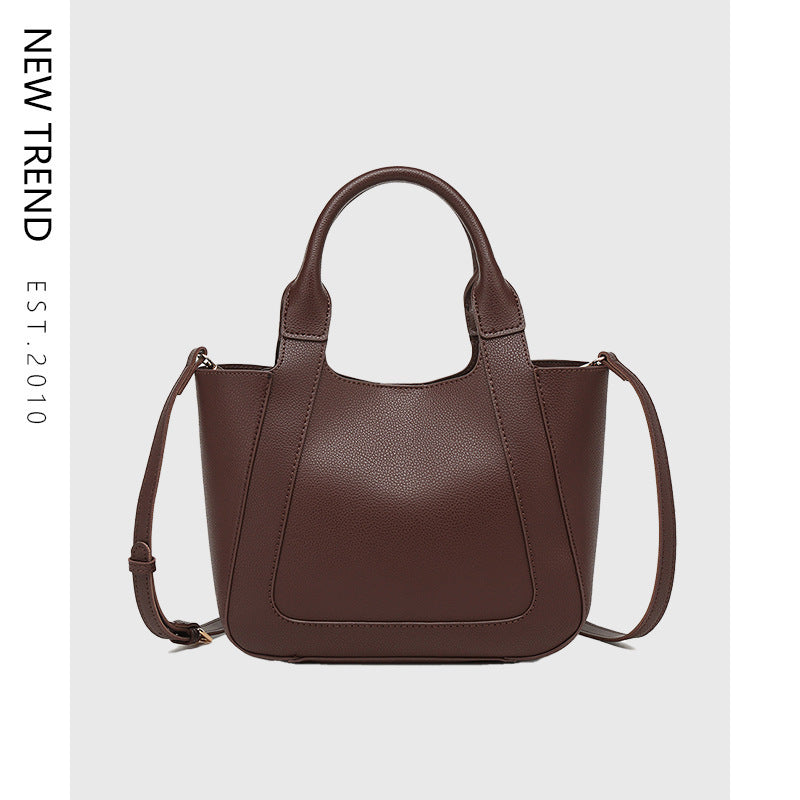 Simple Advanced Texture Korean Style Shoulder Messenger Bag