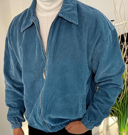 Men's College Style Jacket Corduroy Coat