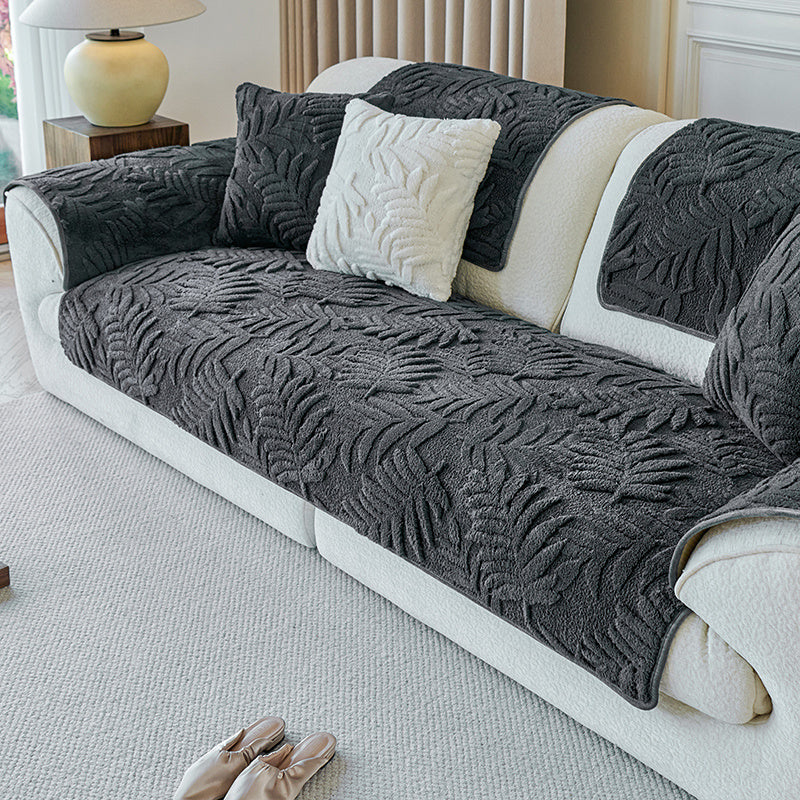 Sofa Cushion Thickened Short Plush Non-slip Cover Cover Cloth