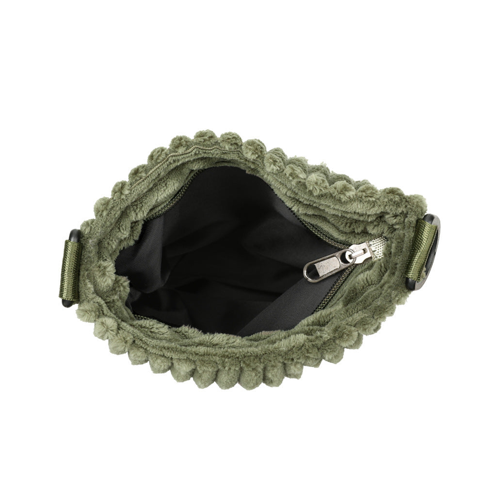 Women's Leisure Corduroy Shoulder Messenger Bag