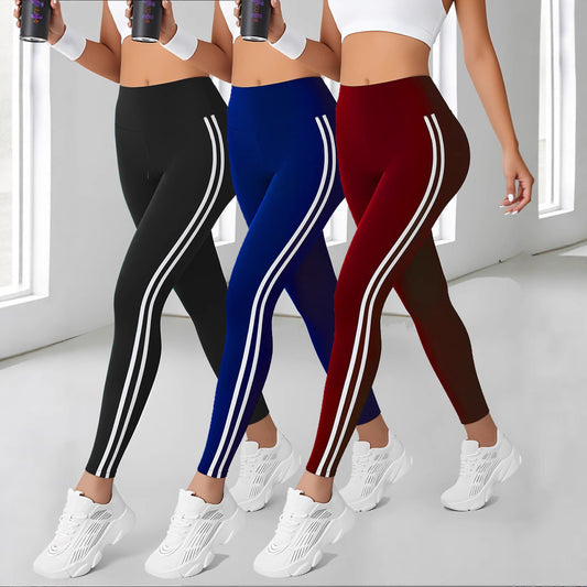 High Waist Hip Lift Tight Belly Trimming Fitness Sports Pants