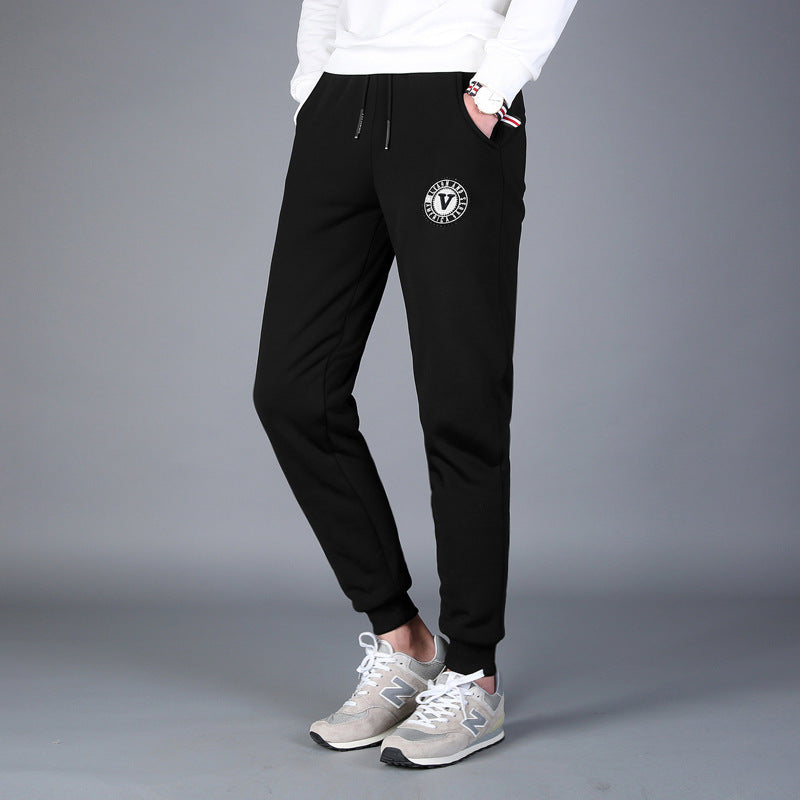 Lamb cashmere beam pants