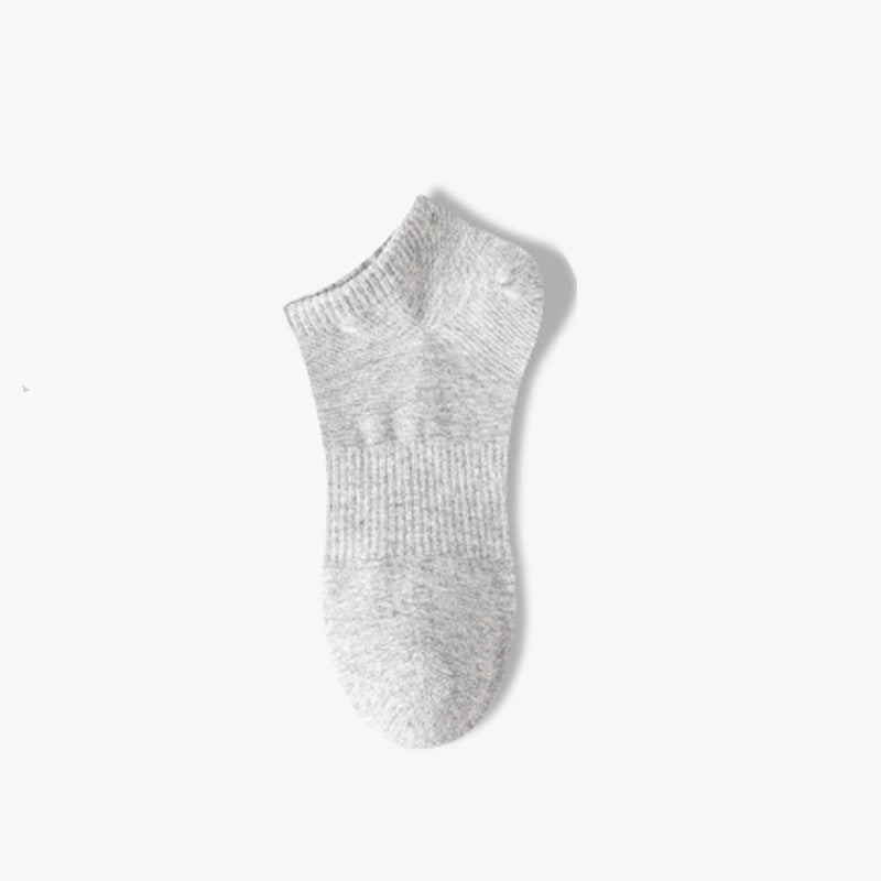 Men's Thin Knee-high Sweat Absorbing And Deodorant Antibacterial Socks