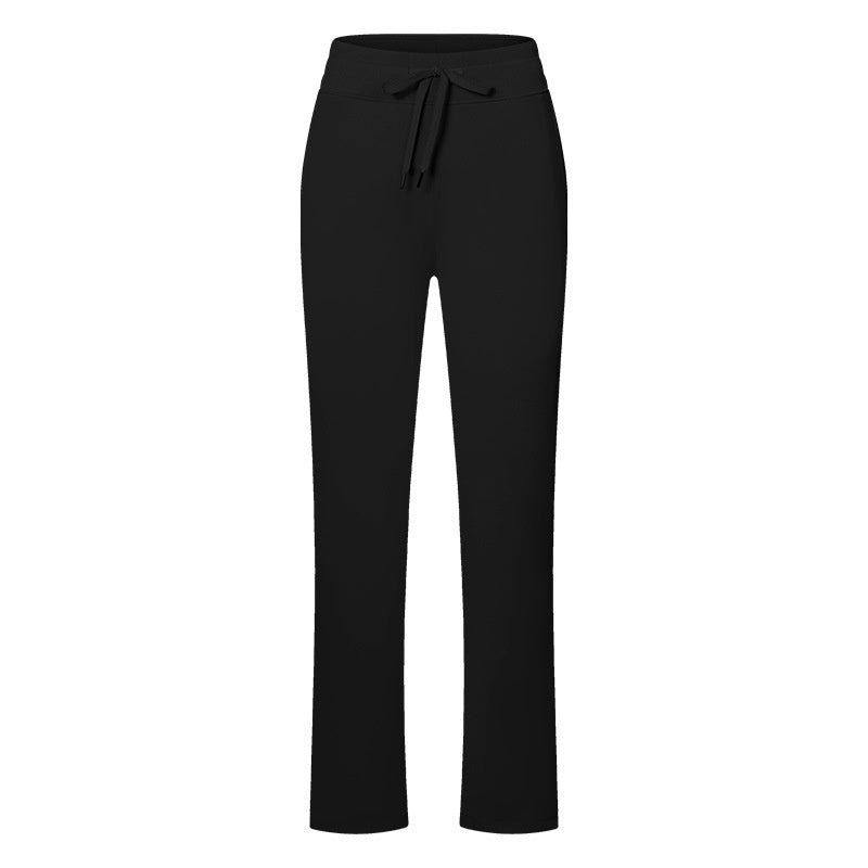High Waist Hip Lift Nude Feel Sports Pants Women's Sports Wear Loose