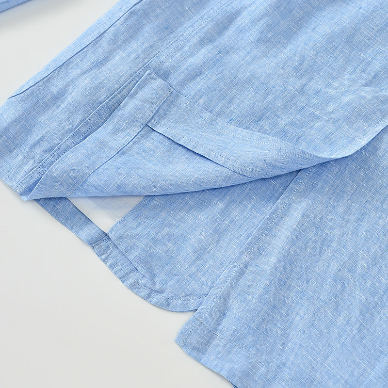 Linen Suit Thin Coat For Men