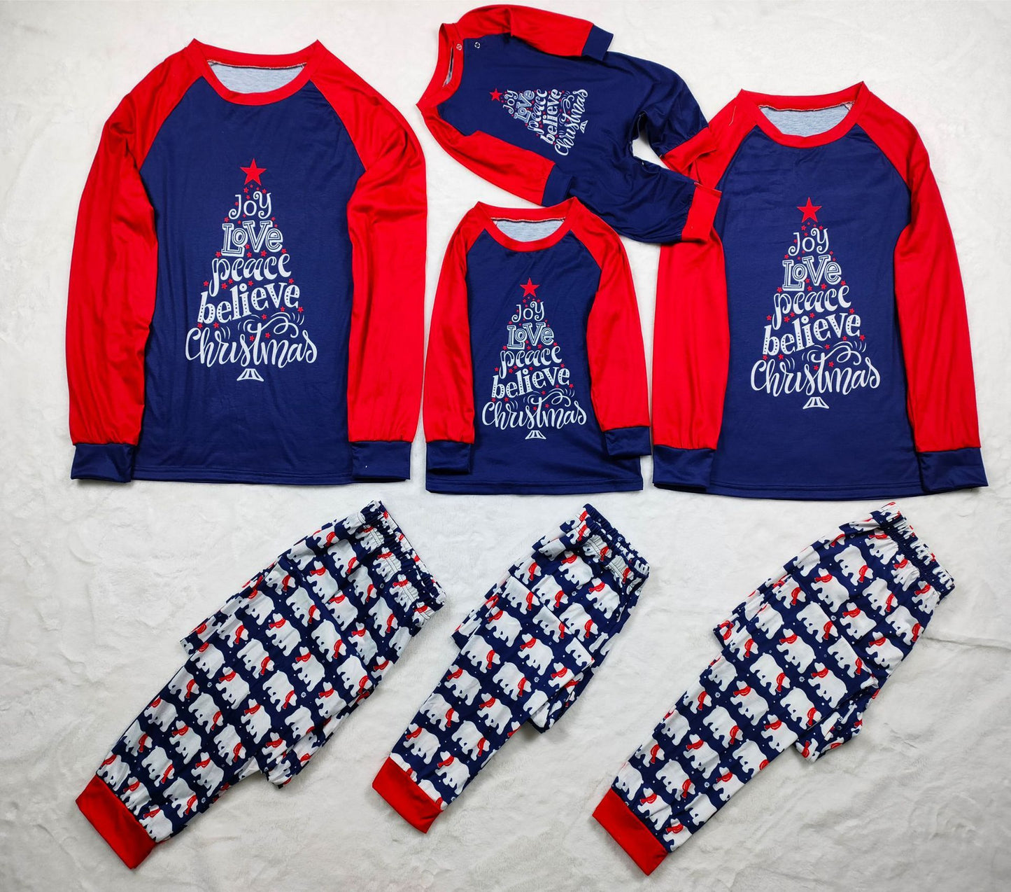 Christmas Halloween Parent-child Suit Printing