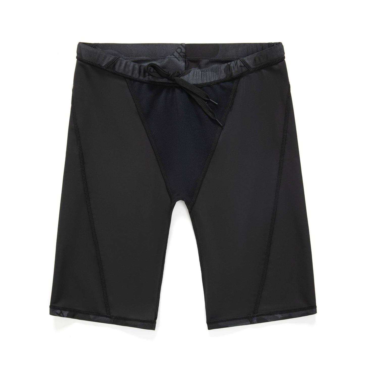 Men's Camouflage Letters Quick-drying Swimming Trunks Swimming Cap