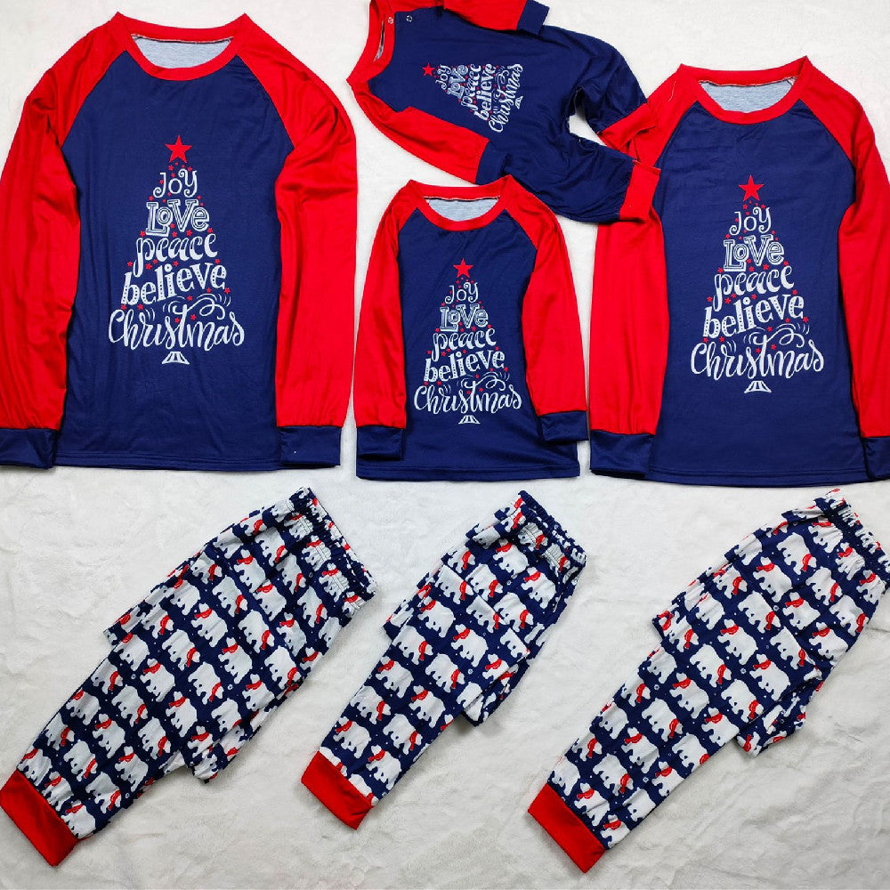 Christmas Halloween Parent-child Suit Printing