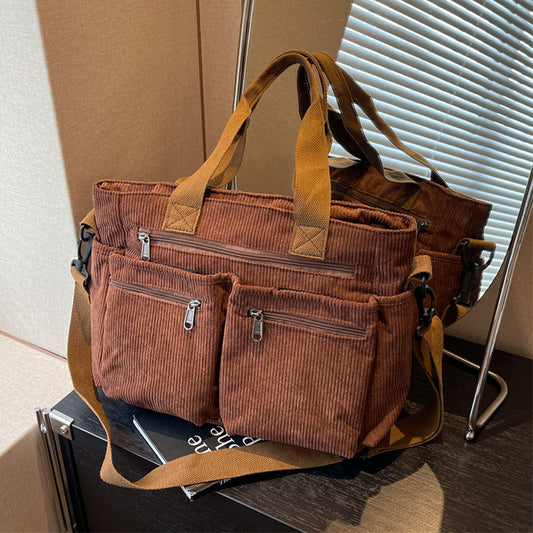 Large Capacity Women's Simple Shoulder Messenger Bag