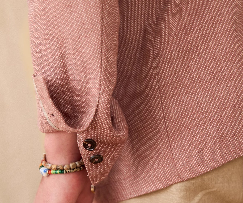 Lightweight And Unstructured Leisure Cotton Linen Coat