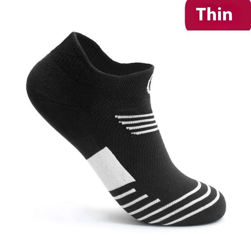 Running Socks Men's Basketball Stockings Thick Towel Bottom Terry-loop Hosiery