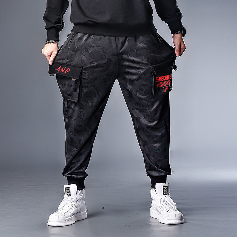 Men's Loose Sports Pants Plus Fat