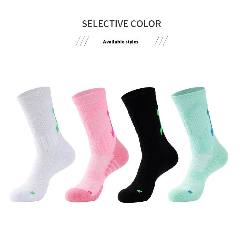 Men's Breathable Quick-dry Basketball Terry Sock